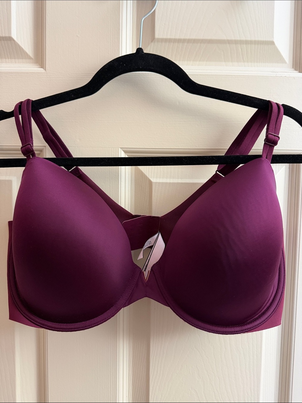 Victoria's Secret Plum T-Shirt Underwire Bra